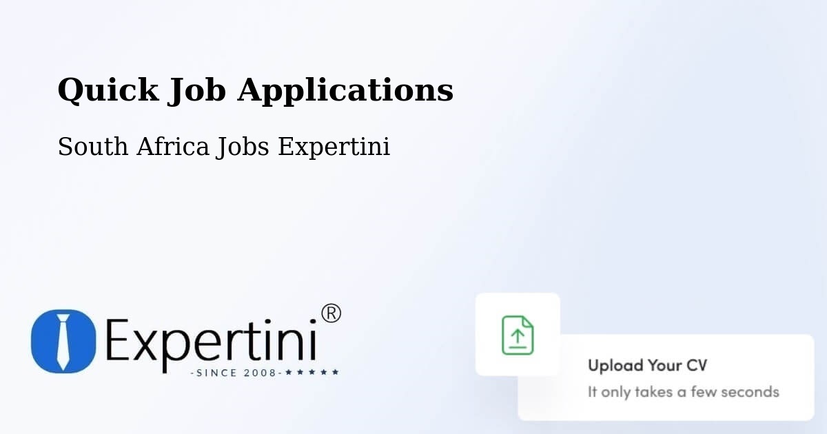 Quick Apply Feature – Hluhluwe - South Africa Jobs Expertini